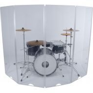 Sound Shields VDS-6-K 5.5 foot Tall 12 foot Wide 6 Section Acrylic Shield System
