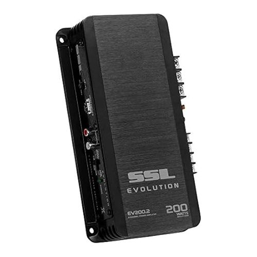  Ssl Ev200.2 Evolution 200-watt Full Range, Class A/b 2 To 8 Ohm Stable 2 Channel Amplifier - 12 Hz To 22 Khz - 2 X 38 W @ 4 Ohm - 2 X 75 W @ 2 Ohm