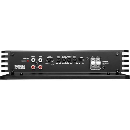  Sound Storm EV4000D Evolution 4000 Watt, 1 Ohm Stable Class D Monoblock Car Amplifier with Remote Subwoofer Control