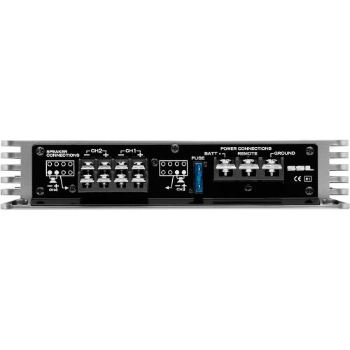  [아마존베스트]Sound Storm Laboratories Sound Storm EV4.400 Evolution 400 Watt, 4 Channel, 2 to 8 Ohm Stable Class A/B, Full Range Car Amplifier