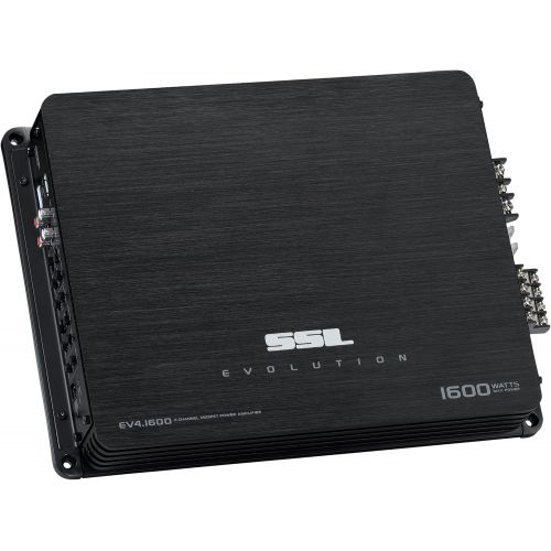  [아마존베스트]Sound Storm Laboratories Sound Storm Labs EV4.1600 Evolution 1600 Watt 4 Channel 2 to 8 Ohm Stable Class A B Full Range Bridgeable Mosfet Car Amplifier with Remote Subwoofer Control