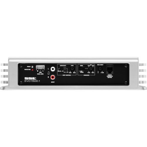  [아마존베스트]Sound Storm Laboratories Sound Storm EVO1500.1 EVO 1500 Watt, 2 Ohm Stable Class A/B, Monoblock, MOSFET Car Amplifier with Remote Subwoofer Control