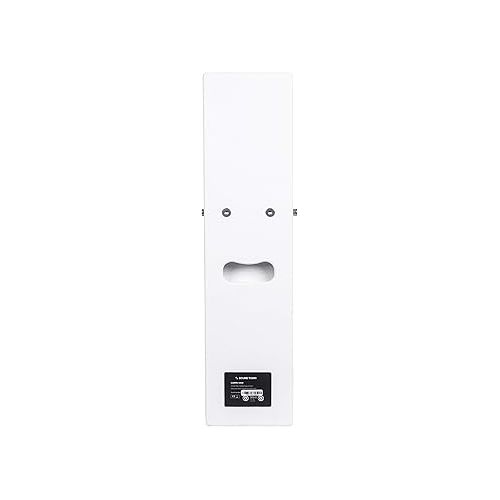  Sound Town Pair of Passive Wall-Mount Column Mini Line Array Speakers with 4 x 5” Woofers, White for Live Event, Church, Conference, Lounge, CARPO-V5W