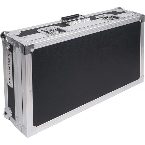  Sound Town Pedalboard ATA Road Case, 24.7” x 14” (STRC-PD1)