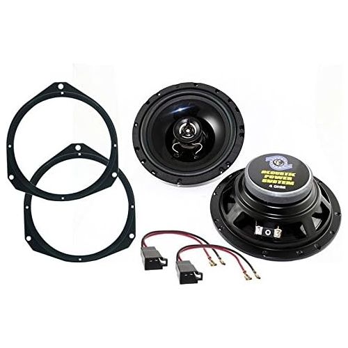  Sound Way Fiat Grande Punto / Punto Evo 2 Way Speaker Set 120 Watt 16.5 cm Front