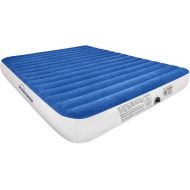 SoundAsleep Camping Series Air Mattress with Eco-Friendly PVC - Included Rechargeable Air Pump - Queen Size