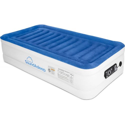  SoundAsleep CloudNine Series Air Mattress with Dual Smart Pump Technology by SoundAsleep Products - Twin Size