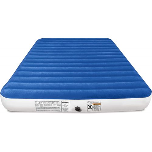  SoundAsleep Products SoundAsleep Camping Series Air Mattress with Eco-Friendly PVC - Included Rechargeable Air Pump - Queen Size