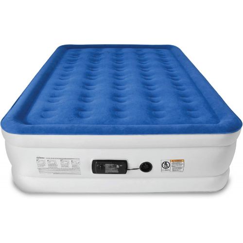  SoundAsleep Products SoundAsleep Dream Series Air Mattress with ComfortCoil Technology & Internal High Capacity Pump - Queen Size