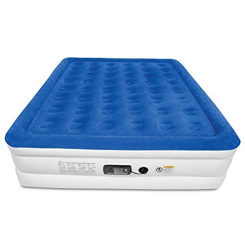  SoundAsleep Products SoundAsleep Dream Series Air Mattress with ComfortCoil Technology & Internal High Capacity Pump - King Size