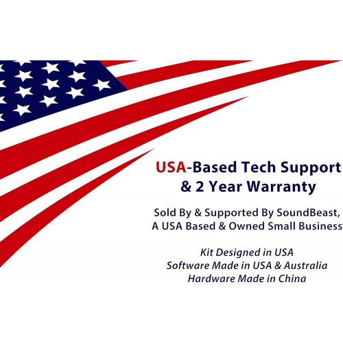  SoundBeast Cassette & Vinyl to MP3 Kit - USB Device, Software, Instructions, & Tech Support - Transfer Your Cassette Tapes & Vinyl Records to Digital MP3