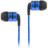 [아마존 핫딜] [아마존핫딜]SoundMAGIC E80 Earphones in Ear Noise Isolating Wired Earbuds Reference Series Flagship Powerful Bass HiFi Stereo Sport Headphones (Blue)
