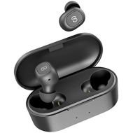 [아마존 핫딜]  [아마존핫딜]SoundPEATS True Wireless Earbuds 5.0 Bluetooth Headphones in-Ear Stereo Wireless Earphones with Microphone Binaural Calls, One-Step Pairing, Total 35 Hours, TrueFree Plus
