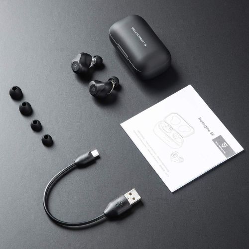  [아마존핫딜][아마존 핫딜] SoundPEATS SOUNDPEATS Dual Dynamic Drivers Wireless Earbuds, Bluetooth 5.0 Headphones with Dual Crossovers, APTX Audio CVC Noise Cancellation Built in Mic, in-Ear Earphones with Charging Case