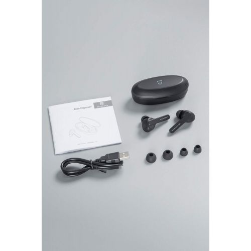  [아마존 핫딜]  [아마존핫딜]SoundPEATS Bluetooth Kopfhoerer In Ear True Wireless Kopfhoerer Touch Control Bluetooth 5.0 Headset mit Integriertem Mikrofon IPX5 TWS Mini Ohrhoerer 25 Std. Spielzeit