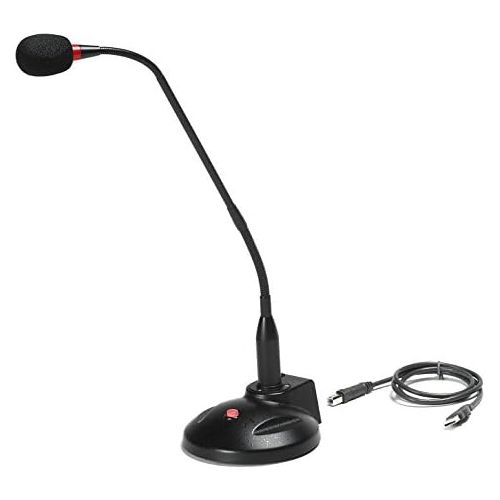  [아마존베스트]SoundTech Sound Tech GN-USB-2 18 Inch Professional Uni-Direction Noise Canceling Gooseneck Stereo Microphone with 10 FT USB Cord