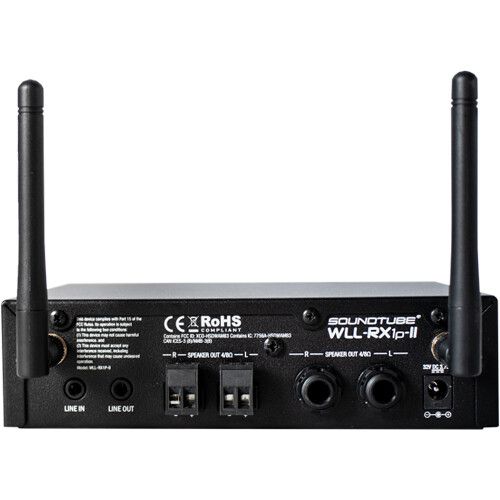  SoundTube Entertainment WLL Wireless System 3-Band Transmitter and Receiver with Uncompressed Stereo Audio (2.4 GHz, 5.0 GHz and 5.8 GHz)