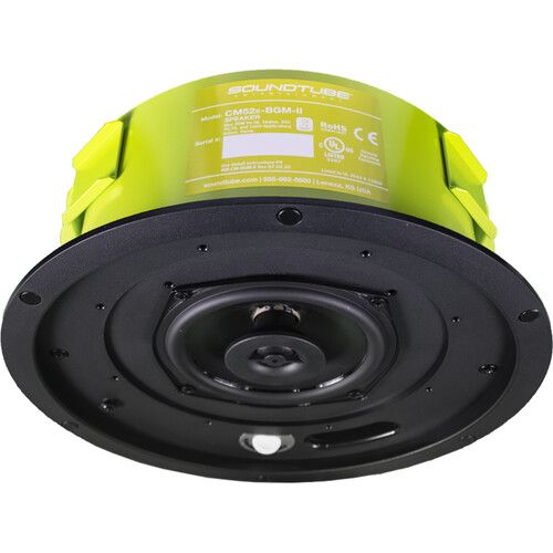  SoundTube Entertainment In-Ceiling Short Can Speaker with White Magnetic Grille (5.25