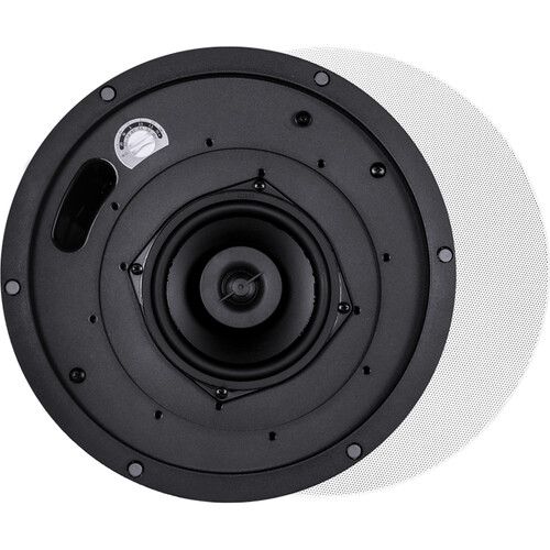  SoundTube Entertainment In-Ceiling Short Can Speaker with White Magnetic Grille (5.25