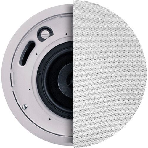  SoundTube Entertainment In-Ceiling Short Can Speaker with White Magnetic Grille (6.5