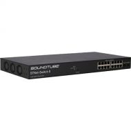 SoundTube Entertainment STNet-Switch II 16-Port Gigabit PoE+ Compliant Managed Switch