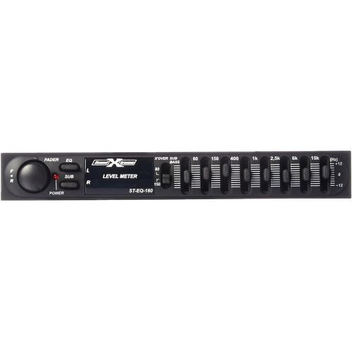  [아마존베스트]SOUNDXTREME 7 Band Passive Stereo Graphic Equalizer with Fader Control ST-EQ-180