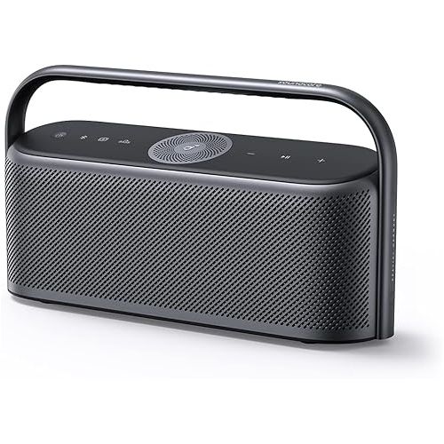  Soundcore Motion X600 Portable Bluetooth Speaker & Motion 300 Portable Speaker, Bluetooth Speaker with Wireless Hi-Res Sound, SmartTune Technology, 30W Stereo Sound, 30W Playback, and IPX7 Waterproof