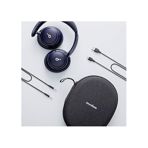  Soundcore Anker Life Q30 Hybrid Active Noise Cancelling Bluetooth Headphones, Blue