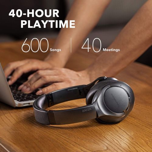  [아마존 핫딜] [아마존핫딜]Anker Soundcore Life Q20 Hybrid Active Noise Cancelling Headphones, Wireless Over Ear Bluetooth Headphones with 40H Playtime, Hi-Res Audio, Deep Bass, Memory Foam Ear Cups and Head