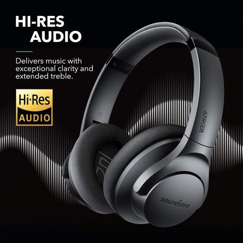  [아마존 핫딜] [아마존핫딜]Anker Soundcore Life Q20 Hybrid Active Noise Cancelling Headphones, Wireless Over Ear Bluetooth Headphones with 40H Playtime, Hi-Res Audio, Deep Bass, Memory Foam Ear Cups and Head