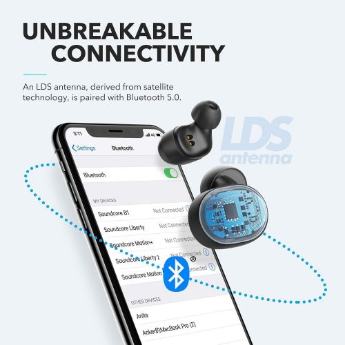  [아마존 핫딜] Upgraded, Anker Soundcore Liberty Neo True Wireless Earbuds, Pumping Bass, IPX7 Waterproof, Secure Fit, Bluetooth 5 Headphones, Stereo Calls, Noise Isolation, One Step Pairing, Spo