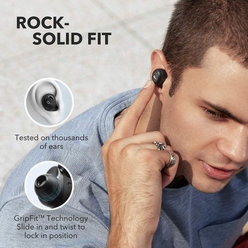  [아마존 핫딜] Upgraded, Anker Soundcore Liberty Neo True Wireless Earbuds, Pumping Bass, IPX7 Waterproof, Secure Fit, Bluetooth 5 Headphones, Stereo Calls, Noise Isolation, One Step Pairing, Spo