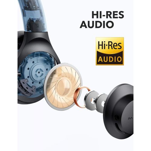  [아마존 핫딜]  [아마존핫딜]Soundcore Life 2 Bluetooth Kopfhoerer, Kabellos Over Ear Active Noise Cancelling Kopfhoerer mit 30 Stunden ANC Spielzeit, Hi-Res Audio Qualitat und Mikrofon mit CVC Gerauschisolierun