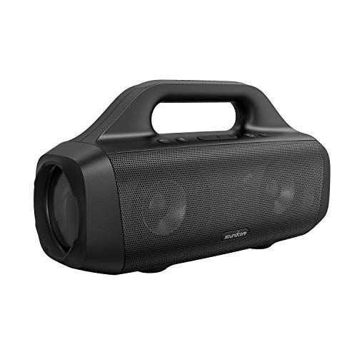  Anker Soundcore Motion Boom Outdoor Speaker with Titanium Drivers, BassUp Technology, IPX7 Waterproof, 24H Playtime, Soundcore App, Built-in Handle, Portable Bluetooth Speaker for