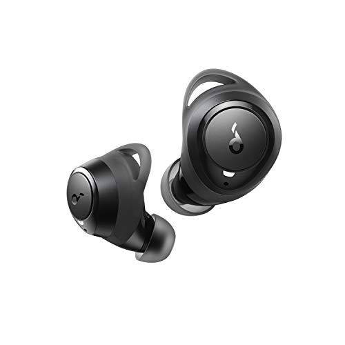  Soundcore by Anker Life A1 True Wireless Earbuds, Powerful Customized Sound, 35H Playtime, Wireless Charging, USB-C Fast Charge, IPX7 Waterproof, Button Control, Bluetooth Earbuds,