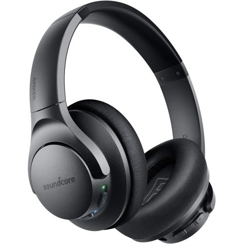  [아마존베스트]Anker Soundcore Life Q20 Hybrid Active Noise Cancelling Headphones, Wireless Over Ear Bluetooth Headphones, 40H Playtime, Hi-Res Audio, Deep Bass, Memory Foam Ear Cups, for Travel,