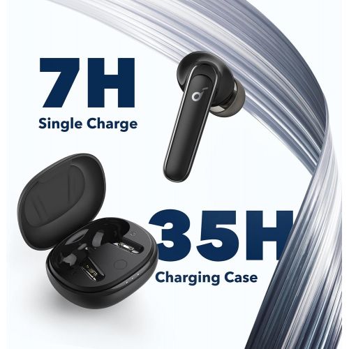  Soundcore by Anker Life P3 Noise Cancelling Earbuds, Big Bass, 6 Mics, Clear Calls, Multi Mode Noise Cancelling, Wireless Charging, Soundcore App with Gaming Mode, Sleeping Mode, F