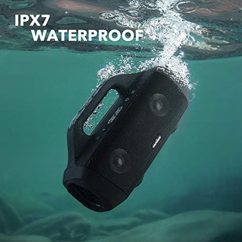  [아마존베스트]Anker Soundcore Motion Boom Outdoor Bluetooth Speaker with Titanium Audio Drivers, BassUp Technology, IPX7 Water Protection, 24H Battery, with Carrying Strap, Ideal for Outdoors, G