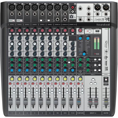  Soundcraft},description:The Soundcraft Signature 12MTK incorporates Soundcraft’s iconic Ghost mic preamps, directly drawn from the company’s top-of-the-line professional consoles,