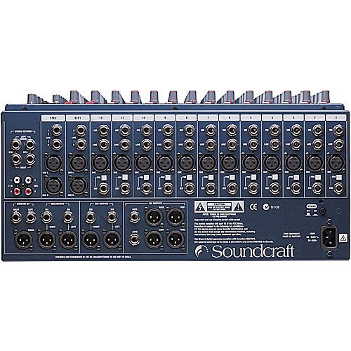  Soundcraft GB2R-16 - 16-Channel Rack-Mountable Audio Mixer