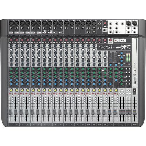  Soundcraft Signature 22 MTK 22-Input Multi-Track Mixer with Effects