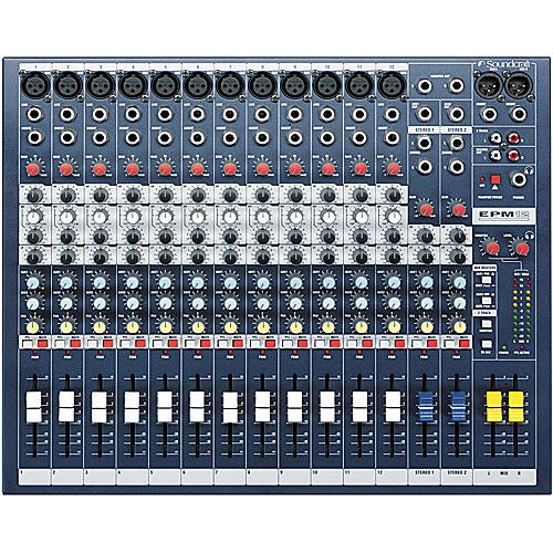  Soundcraft EPM 12 - 12 Mono + 2 Stereo Audio Console