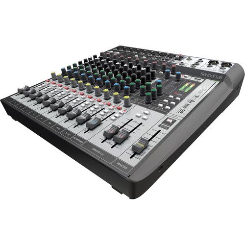  Soundcraft Signature 12 MTK 12-Input Multitrack Mixer with Effects