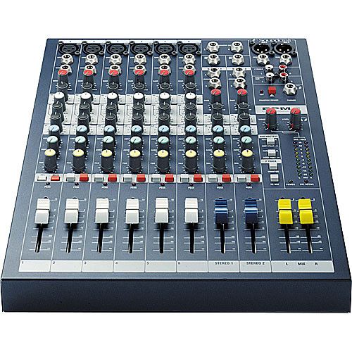  Soundcraft EPM 6 - 6 Mono + 2 Stereo Audio Console
