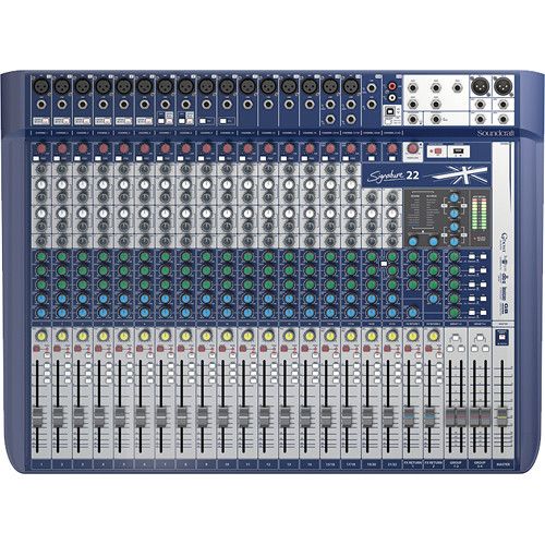  Soundcraft Signature 22 22-Input Mixer with Effects