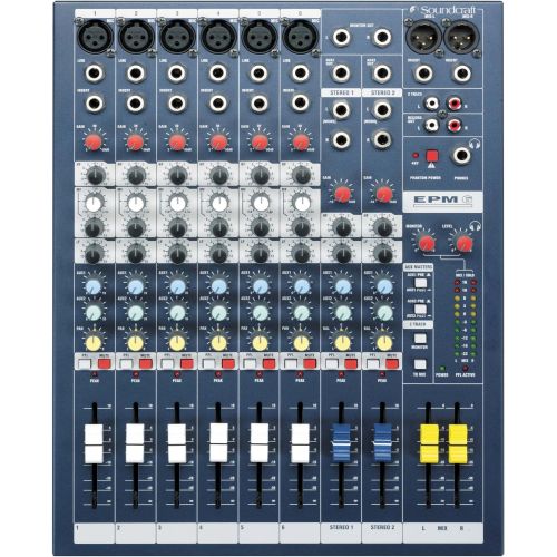  [아마존베스트]Soundcraft EPM6 High-Performance 6-channel Audio Mixer