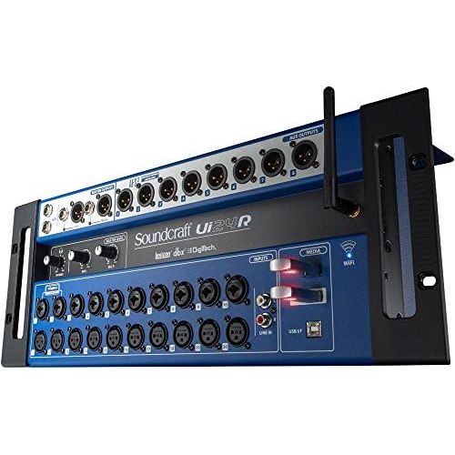  [아마존베스트]SOUNDCRAFT UI24R 24Channel Digital Mixer/USB Mehrspur Recorder with Wireless Control 24Channel Multicolour