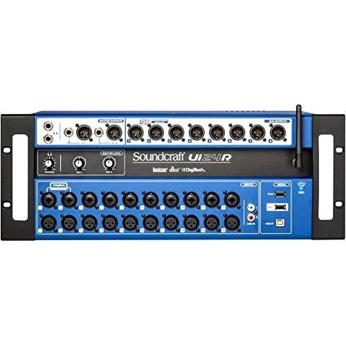  [아마존베스트]SOUNDCRAFT UI24R 24Channel Digital Mixer/USB Mehrspur Recorder with Wireless Control 24Channel Multicolour