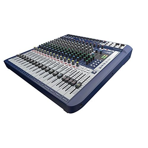  Soundcraft Signature 16 Analog 16-Channel Mixer with Onboard Lexicon Effects
