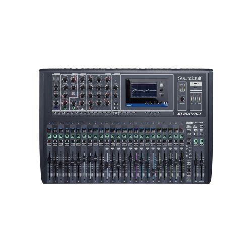  Soundcraft Si Impact 40-Channel Digital Mixer Console with Remote iPad Control